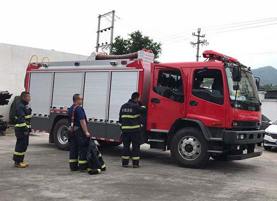 Yueding Company carried out emergency fire drill